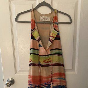 Silk swing dress